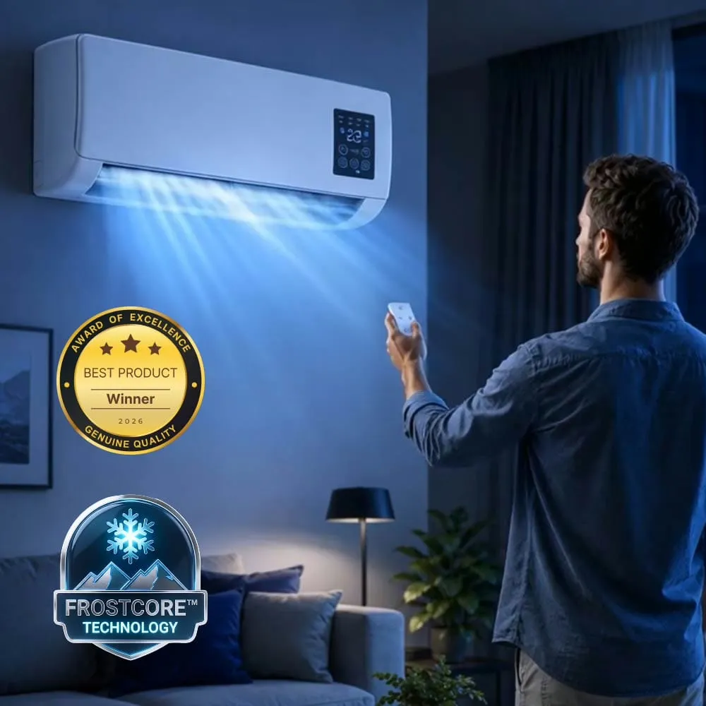 BlizzAir portabel luftkonditionering – AC utan installation för hemmet och kontoret